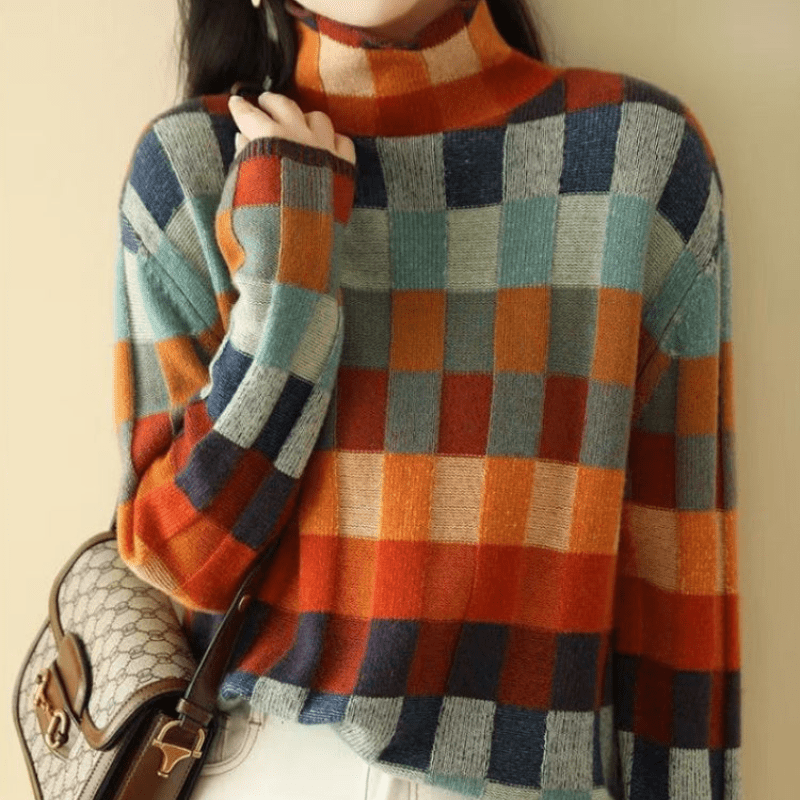 Dori™ - Colorful, soft and warm sweater