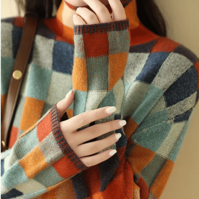 Dori™ - Colorful, soft and warm sweater