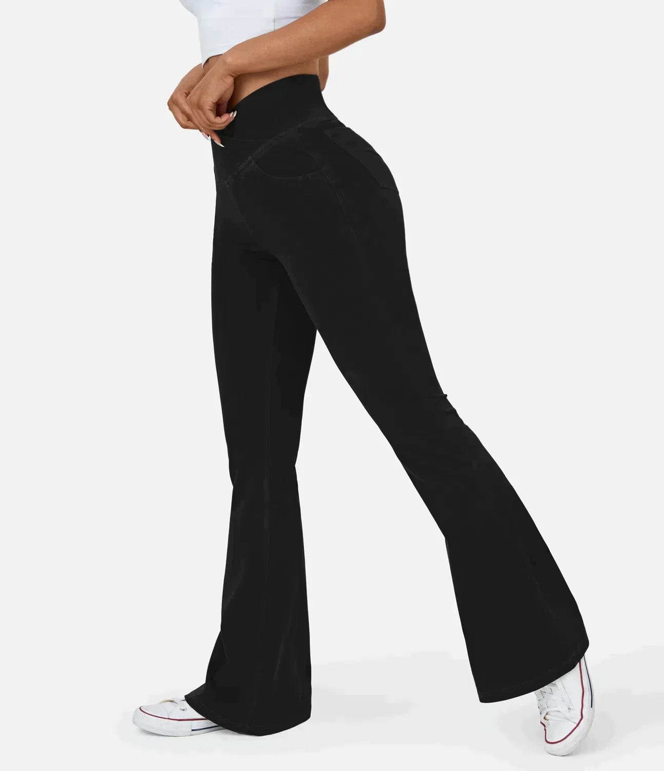 Clara™ - High-waisted elastic jeans