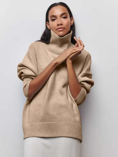 Elegant turtleneck sweater